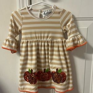 TODDLER PUMPKIN DRESS